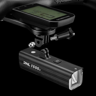 Rockbros RHL1500 front bicycle light 5000mAh 1500lm IPX6 - black