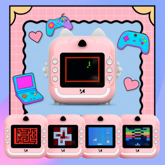 Wozinsky WDT-01 Thermal Printer Camera for Kids - Pink