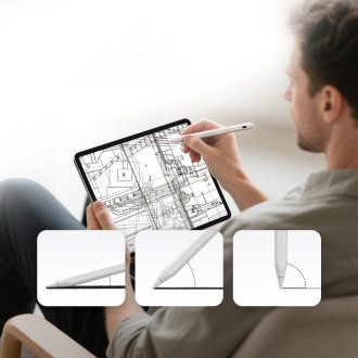 Wozinsky WRA-08 Stylus for iPad USB-C Fast Charging - White