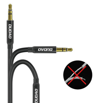 Dudao AUX mini jack kabel 3,5mm 1m 3pólový stereo bílý (L12S bílý)