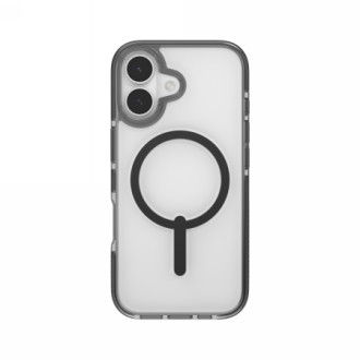 ZAGG Santa Cruz Snap MagSafe Case for iPhone 17 - Clear Black