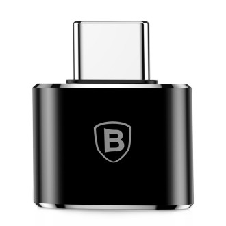 Baseus adaptér z USB na USB typu C OTG černý (CATOTG-01)