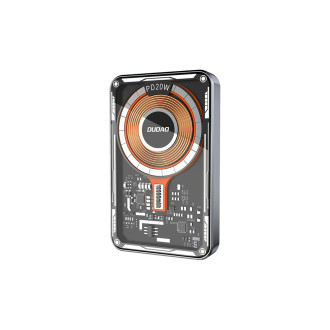 Dudao TGK1 power bank with MagSafe wireless charger 20W 10000mAh black (TGK1-black)