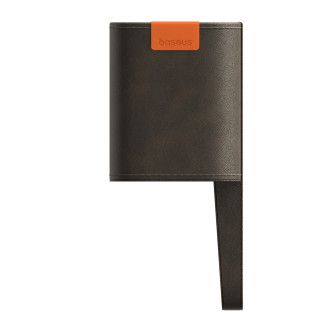 Úložný organizér na automobilovou konzolu řady Baseus OrganizeFun Marble Brown