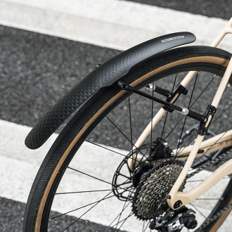 Rockbros 28210007001 bicycle fender, universal, adjustable - black