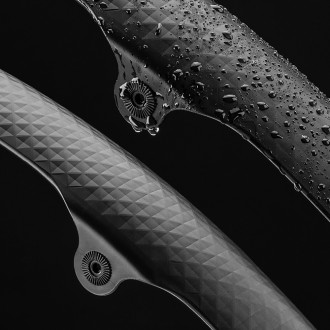 Rockbros 28210007001 bicycle fender, universal, adjustable - black