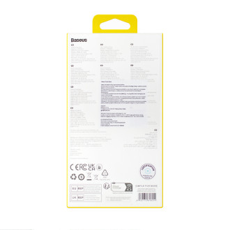 Baseus Bipow Fast Charging Power Bank 10000mAh 20W Black (Overseas Edition) + USB-A - Micro USB 0.25m Black Cable (PPBD050301)