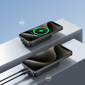 Powerbank Joyroom JR-W020 20W 10000mAh MagSafe + USB-C - USB-C cable 0.25m - black