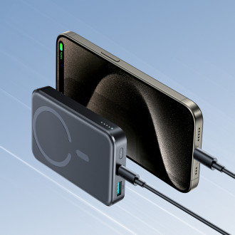 Powerbank Joyroom JR-W020 20W 10000mAh MagSafe + USB-C - USB-C cable 0.25m - black