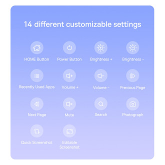 Active stylus for iPad Baseus Smooth Writing 2 SXBC060402 - white