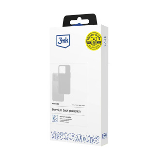 3mk matné pouzdro pro Motorola Moto G82 5G - černé