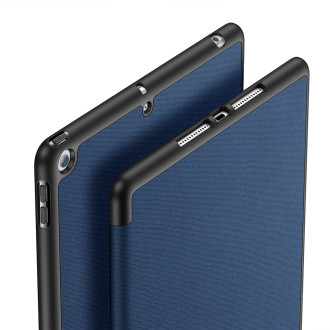 Dux Ducis Domo case with flap and smart sleep for iPad 7 / 8 / 9 10.2´´ - blue