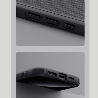 Nillkin Super Frosted Shield Pro Magnetic Case for iPhone 16 Pro Max - black