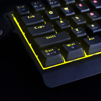 Wozinsky WKGP-1165 Mechanical Gaming Keyboard with RGB Backlight - Black