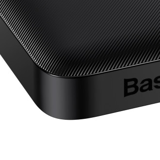 Baseus Bipow powerbank with display 10000mAh 15W black (Overseas Edition) + USB-A - Micro USB cable 0.25m black (PPBD050001)