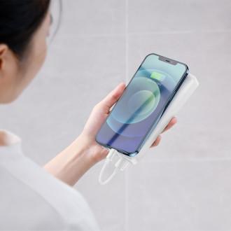 Baseus Bipow powerbank with display 10000mAh 15W black (Overseas Edition) + USB-A - Micro USB cable 0.25m black (PPBD050001)