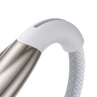 Baseus Glimmer Series Rychlé nabíjecí kabel USB-C 480Mbps PD 100W 2m Bílý