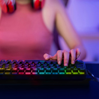 Wozinsky WKGP-1165 Mechanical Gaming Keyboard with RGB Backlight - Black