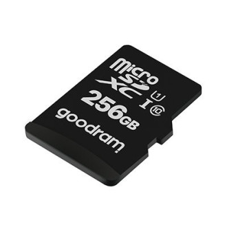 Goodram Microcard 256 GB micro SD XC UHS-I class 10 memory card, SD adapter (M1AA-2560R12)