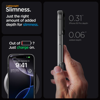 Spigen Liquid Crystal Mag MagSafe iPhone 16 Pro Case - Clear