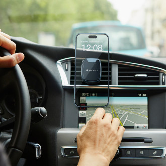 Wozinsky WUMTK magnetický držák telefonu do ventilace auta - černý