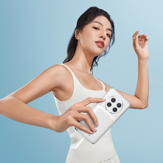 Baseus Magnetic Mini MagSafe 10000mAh 30W powerbank with built-in USB-C cable - white + Baseus Simple Series USB-C - USB-C 60W 0.3m cable