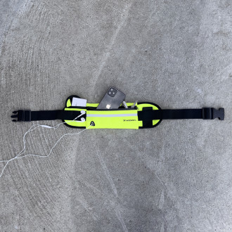 Wozinsky expandable running belt black (WRBBK1)