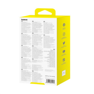 Baseus Cube Pro 65W GaN nabíječka 2x USB-C USB-A - černá