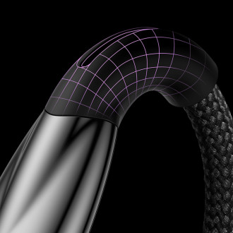 Baseus Glimmer Series rychlonabíjecí kabel USB-A - USB-C 100W 480Mbps 1m bílý