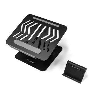 Laptop stand Wozinsky WRS-CPY84SB 360 aluminum - black