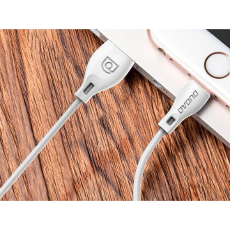 Dudao USB / Lightning cable 2.4A 1m white (L4L 1m white)