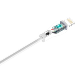 Dudao USB / Lightning cable 2.4A 1m white (L4L 1m white)
