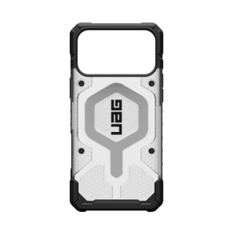 UAG Pathfinder Clear MagSafe Case for iPhone 17 Pro Max - White and Gray