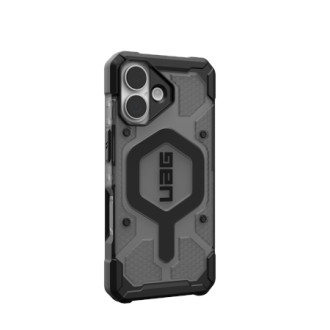UAG Pathfinder Clear MagSafe Case for iPhone 17 - Black and Gray