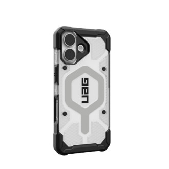 UAG Pathfinder Clear MagSafe Case for iPhone 17 - White and Gray