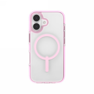 ZAGG Santa Cruz Snap MagSafe Case for iPhone 17 - Clear Pink
