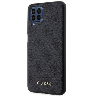 Guess GUHCSM33G4GFGR M33 5G M336 grey/grey hard case 4G Metal Gold Logo