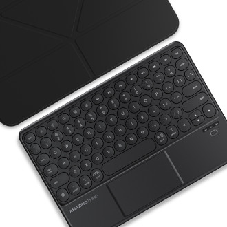 AmazingThing Minimal Case Keylite Combo Keyboard Case for iPad 11" 2025 - Black