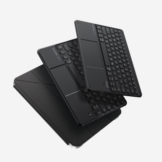 AmazingThing Minimal Case Keylite Combo Keyboard Case for iPad 11" 2025 - Black