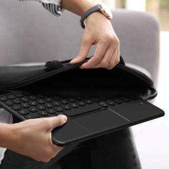 AmazingThing Minimal Case Keylite Combo Keyboard Case for iPad 11" 2025 - Black