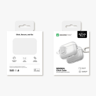 AmazingThing AirPods Pro 3 Minimal Case Clear