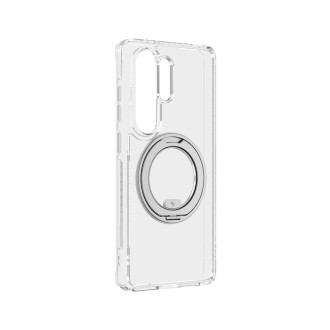 AmazingThing Titan Pro MagSpin Drop Proof Case for Samsung S26 Ultra Compatible with MagSafe - Clear