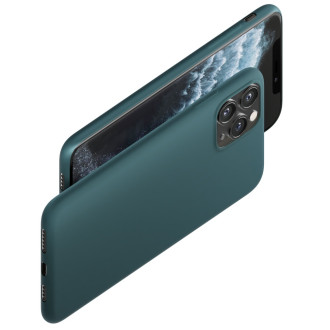 Pouzdro pro iPhone 14 Pro z řady 3mk Matt Case - tmavě zelené