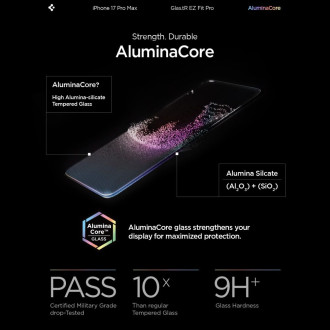 Spigen Glas.TR EZ Fit Pro Tempered Glass for iPhone 16 Pro Max / 17 Pro Max - Transparent