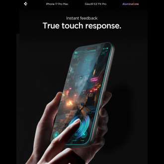 Spigen Glas.TR EZ Fit Pro Tempered Glass for iPhone 16 Pro Max / 17 Pro Max - Transparent