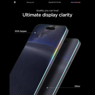 Spigen Glas.TR EZ Fit Pro Tempered Glass for iPhone 17 Air - Transparent