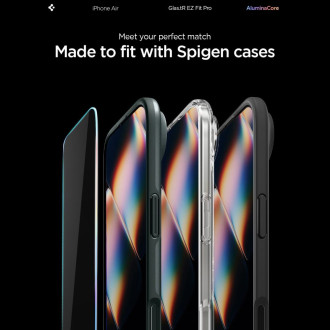 Spigen Glas.TR EZ Fit Pro Tempered Glass for iPhone 17 Air - Transparent