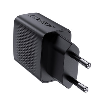 Acefast A78 Charger Network GaN USB-A / USB-C PD 20W - Black