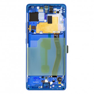 LCD display + Dotyk Samsung G770F Galaxy S10 Lite Prism Blue (Service Pack)