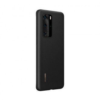 Huawei Original Silikonový Kryt pro Huawei P40 Black